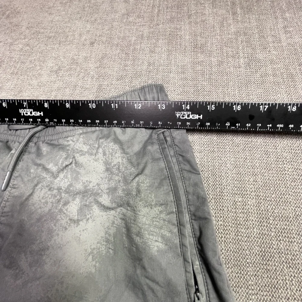 Abercrombie Kids Boys Gray Acid Wash Elastic Waist Drawstring Pants 13/14